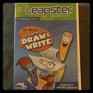 Leapster Mr. Pencil’s Learn to Draw & Write